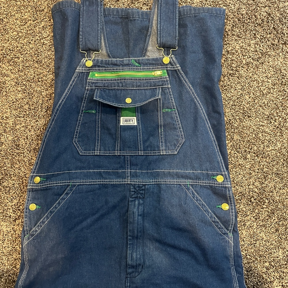 Liberty Blue Jeans with Reinforced Stitching and Heavyweight Fabric
